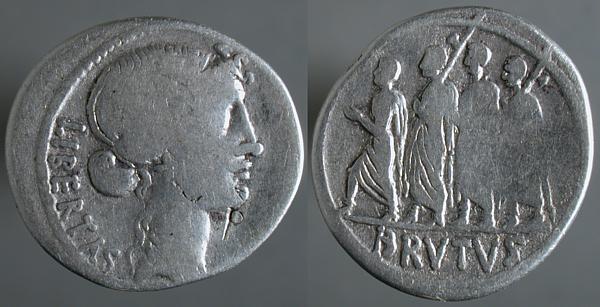 brutus from julius caesar. assassin of Julius Caesar.